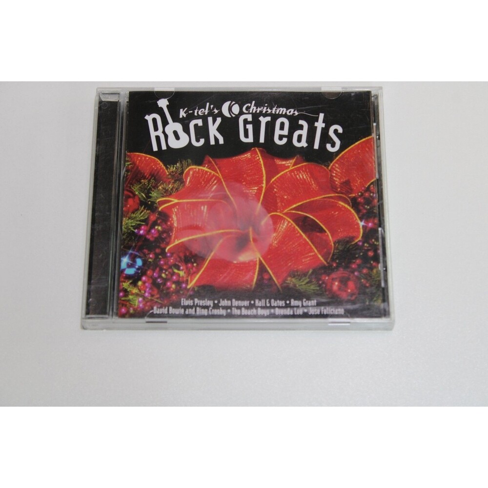 K-tel's Christmas Rock Greats CD 1998 Holiday Rock Pop BMG K-tel